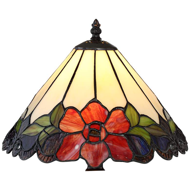 Robert Louis Tiffany 17 1/2" High Dyann Flower Table Lamp