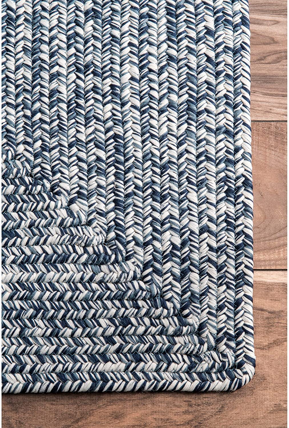 Braided Light Blue Indoor/Outdoor Area Rug – Joanna Home Decor