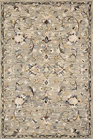 Loloi II Beatty BEA-01 Grey Traditional Area Rug 7'-9" x 9'-9"