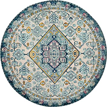 Loloi II Nadia NN-01 Ivory / Multi Transitional Area Rug 8'-0" x 11'-0"