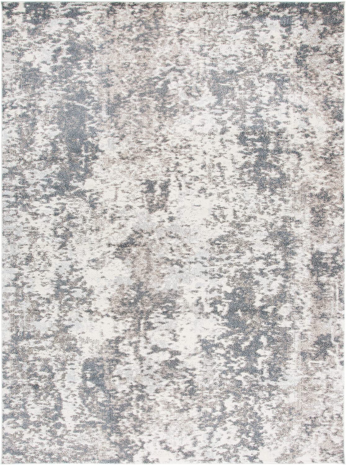 Safavieh Madison Collection  Modern Abstract Grey / Ivory