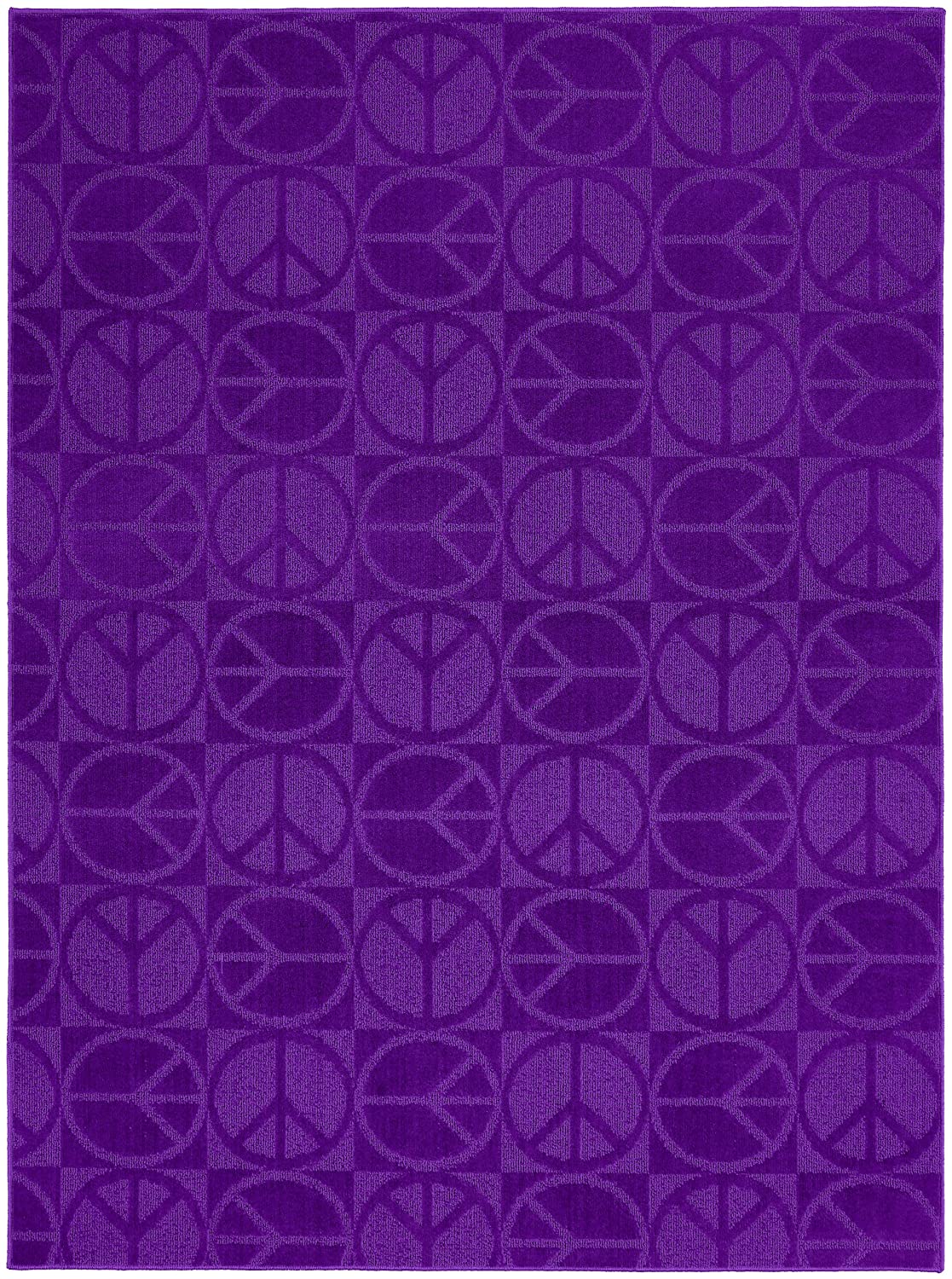 Large Peace Area Rug