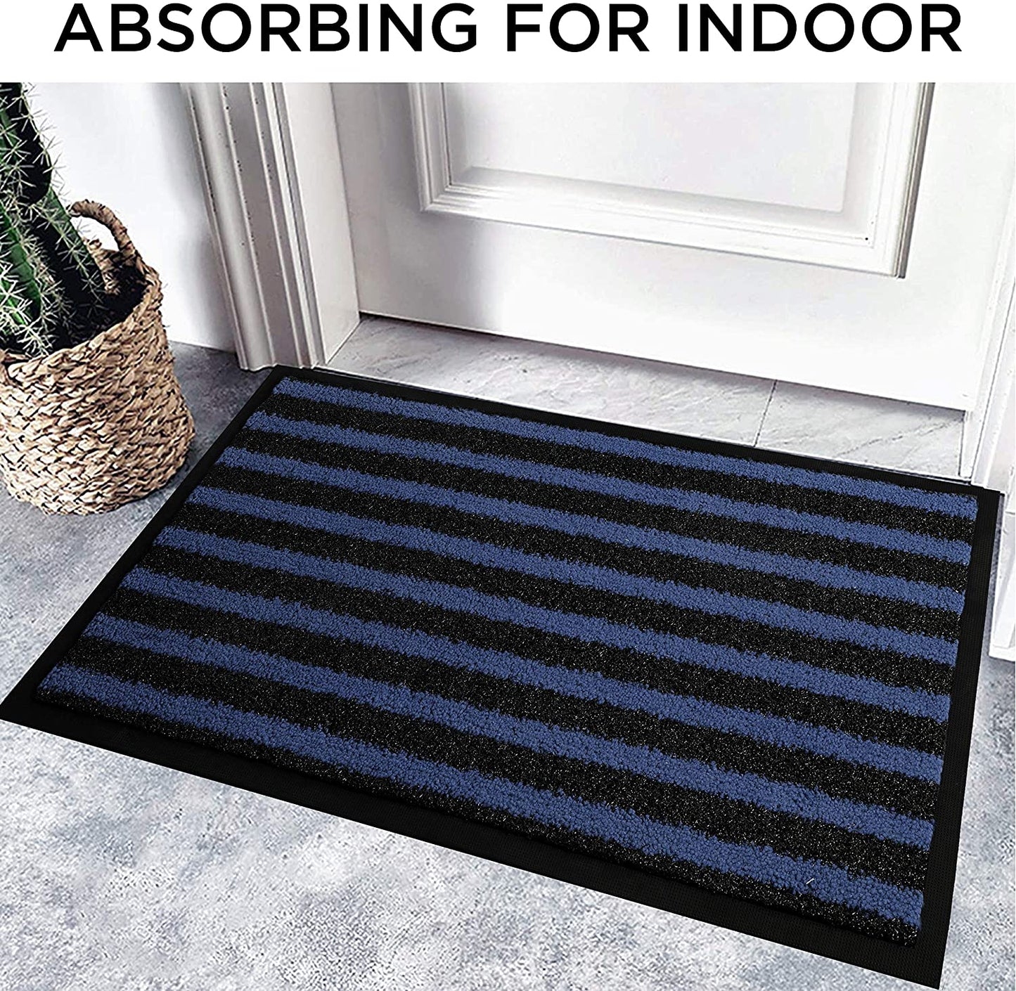 Welcome Mats for Front Door Outside Entry - Entryway Rug – Modern