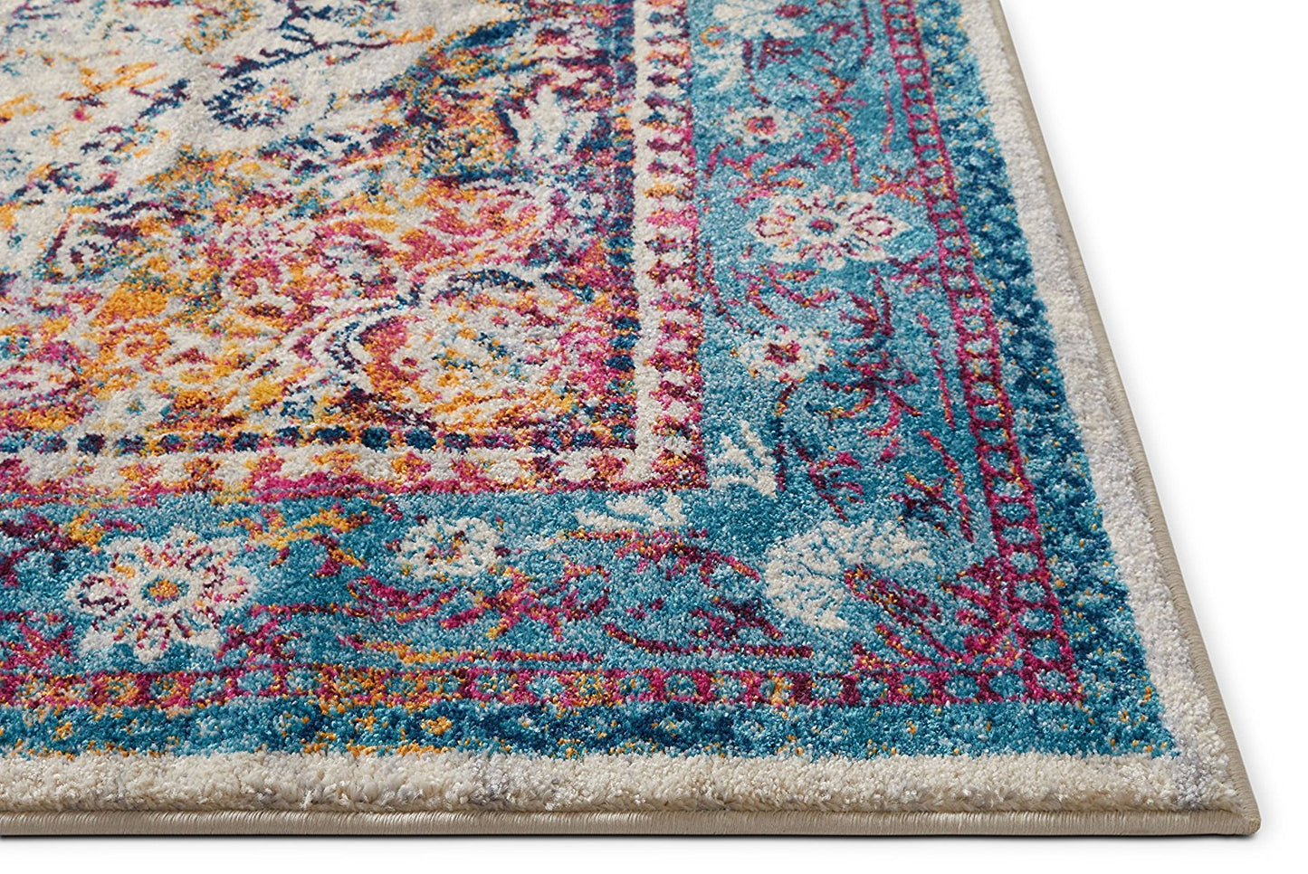 Multi-color Vintage Medallion Area Rugs