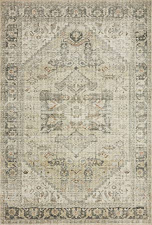 Loloi II Skye Collection SKY-03 Turquoise / Terracotta, Traditional 2'-0" x 5'-0" Accent Rug