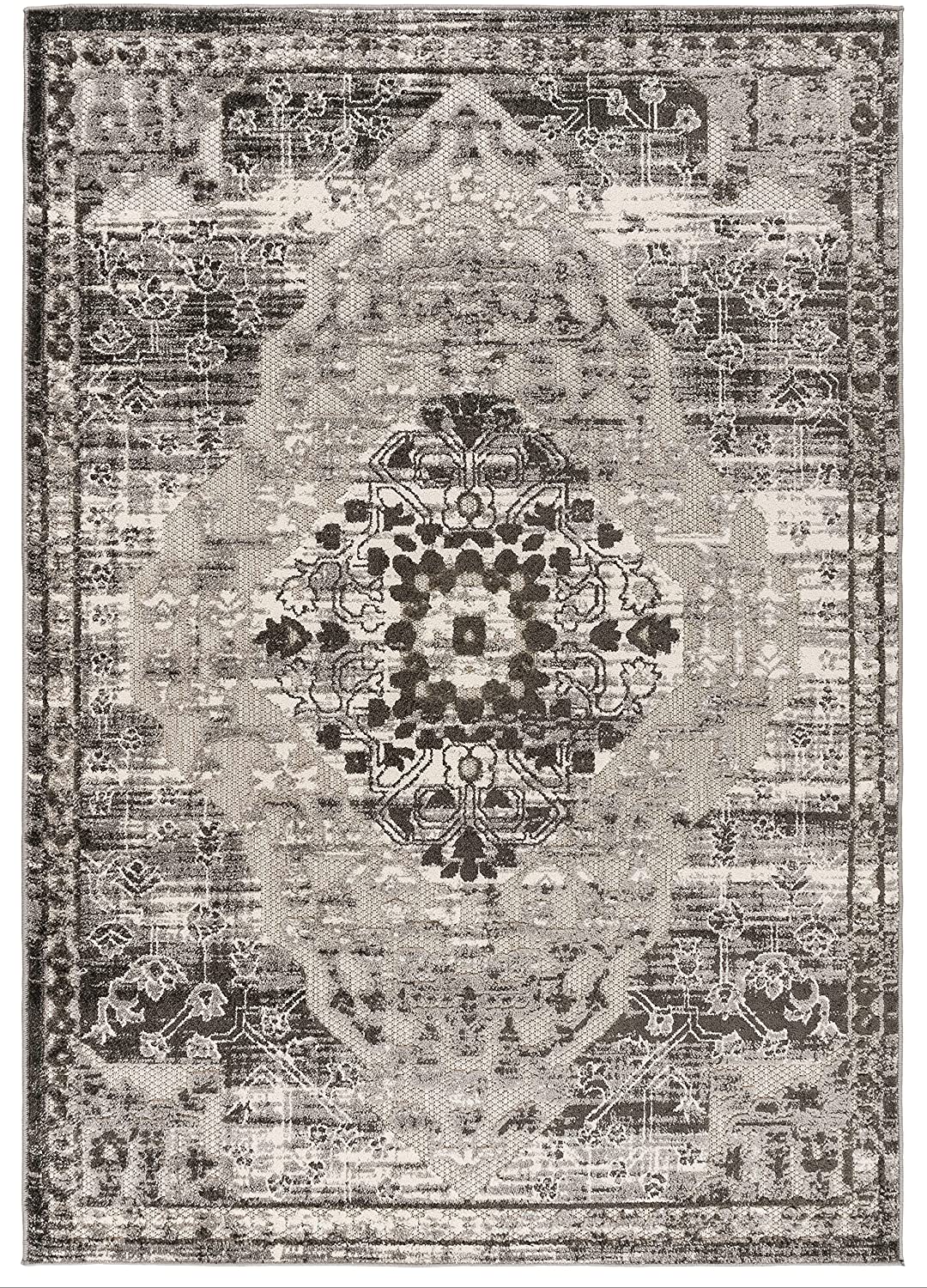 Distressed Traditional Indoor/Outdoor Area Rug