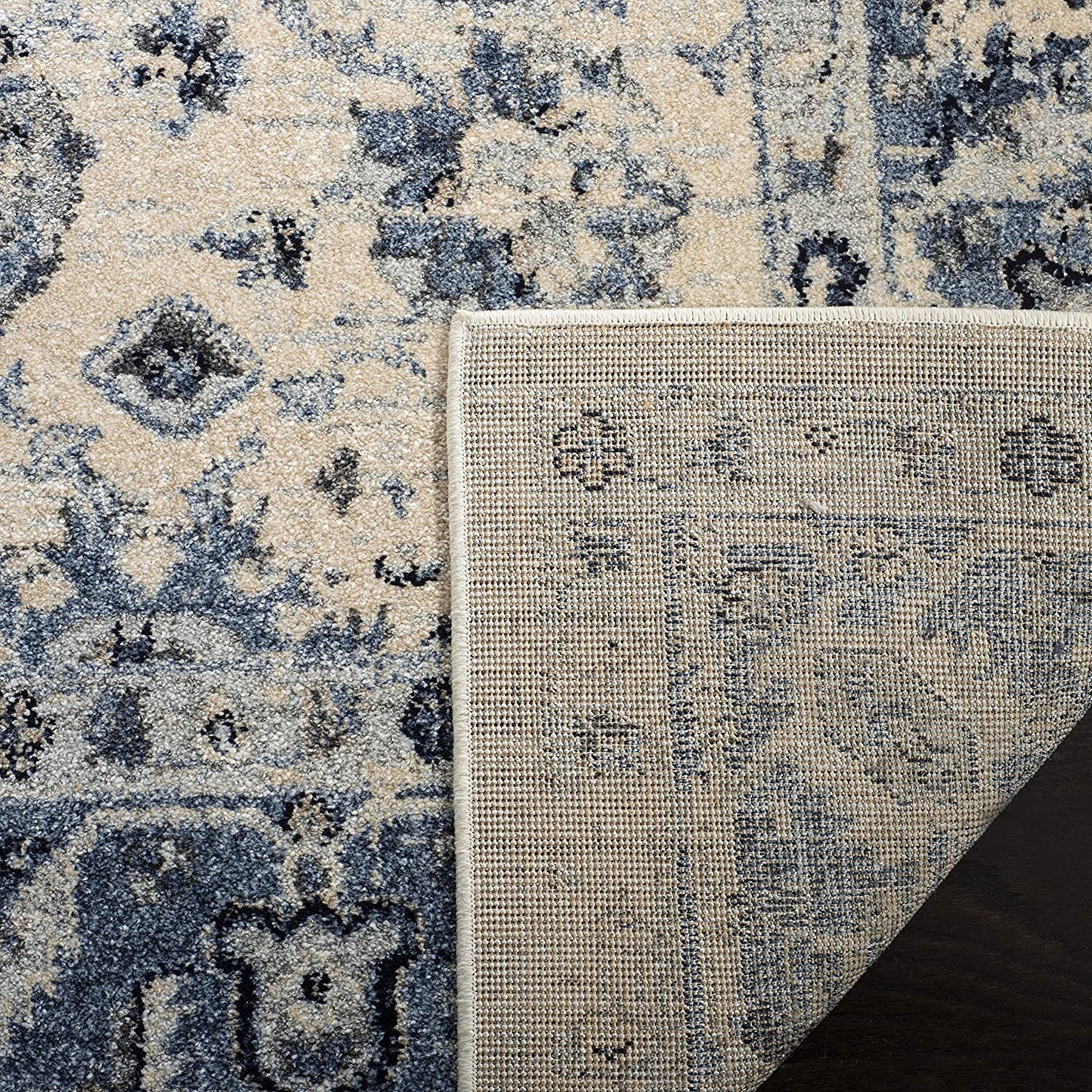 Charleston Collection Oriental Distressed Area Rug
