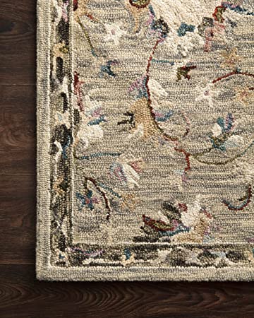 Loloi II Beatty BEA-03 Grey Traditional Area Rug 7'-9" x 9'-9"