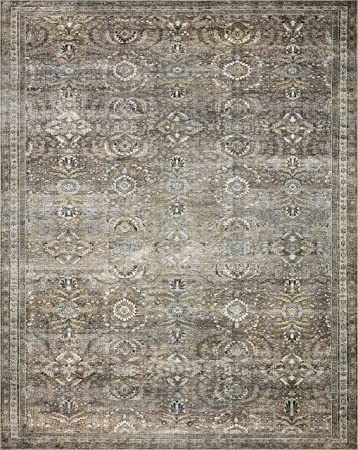 Loloi II Layla Collection LAY-02 Spice / Marine, Traditional 3'-6" x 5'-6" Accent Rug