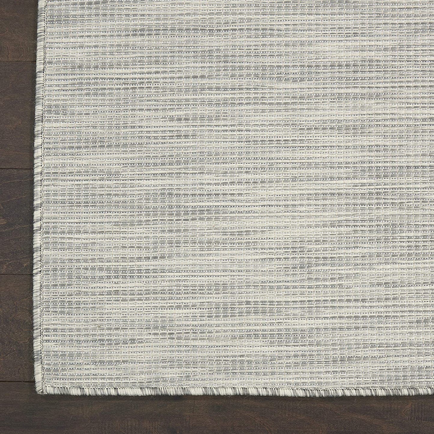 Positano Flat-Weave Indoor/Outdoor Light Grey  Area Rug