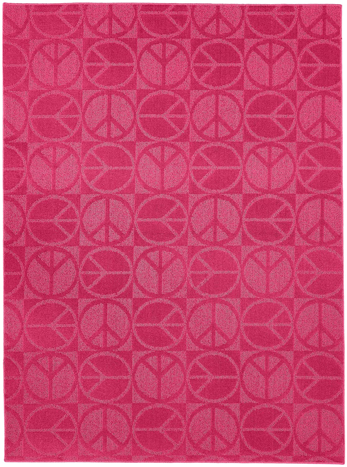 Large Peace Area Rug
