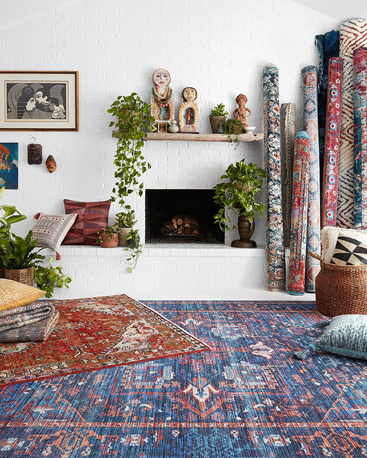 Justina Blakeney Collection Soft Area Rug Blue/Multi