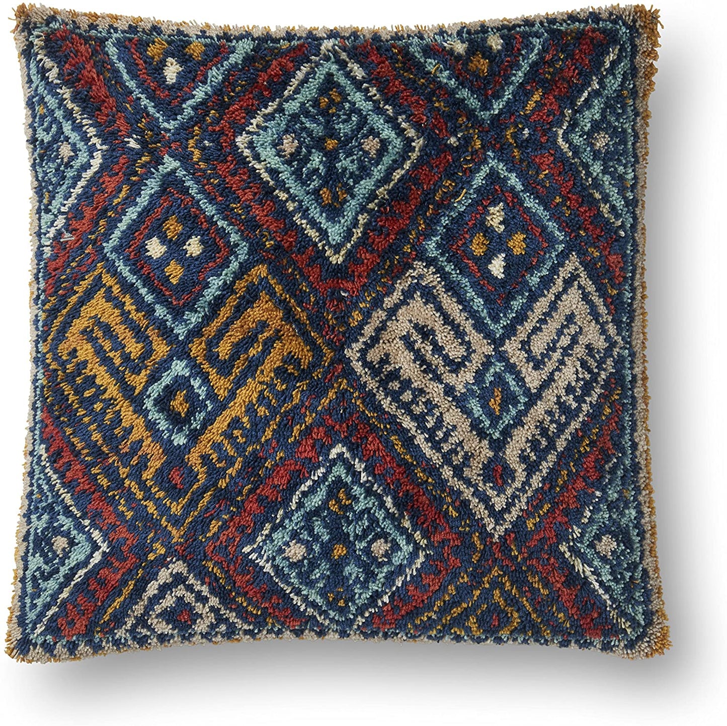 Pillow Cover Only/No Fill, 22" x 22", Multi
