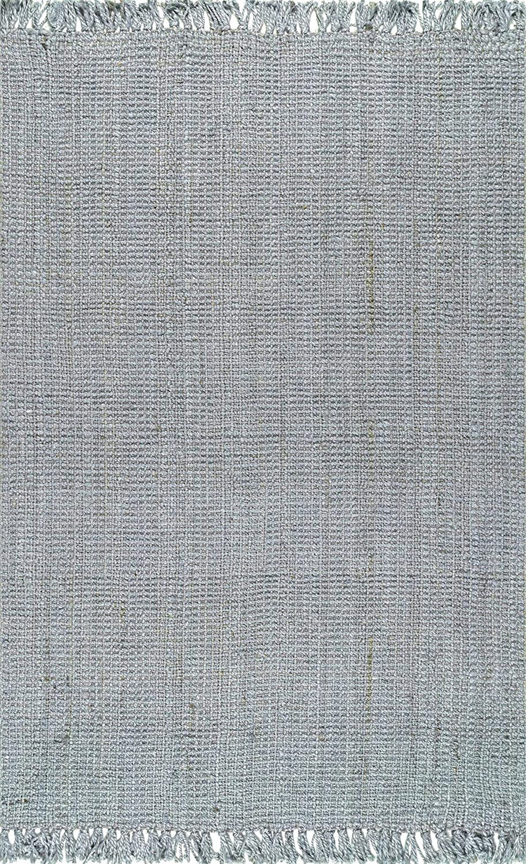 Chunky Loop Grey Jute Rug Multiple sizes available Joanna Home