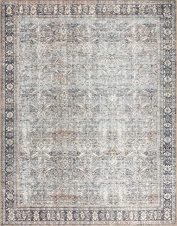 Loloi II Wynter Collection WYN-02 Auburn / Multi, Traditional 8'-6" x 11'-6" Area Rug