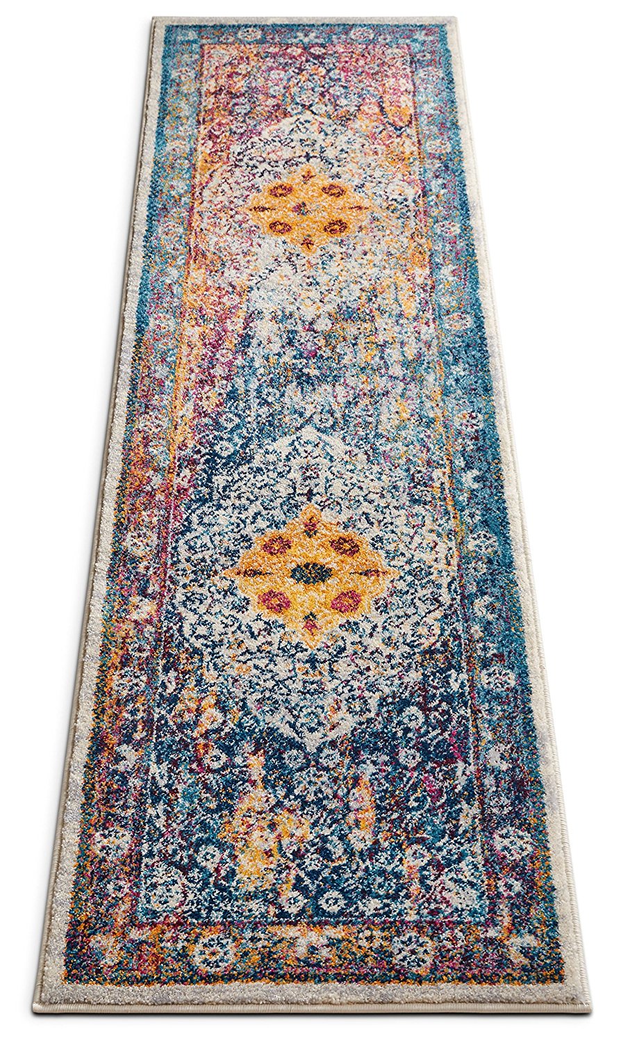 Multi-color Vintage Medallion Area Rugs