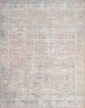 Loloi II Wynter Collection WYN-02 Auburn / Multi, Traditional 8'-6" x 11'-6" Area Rug