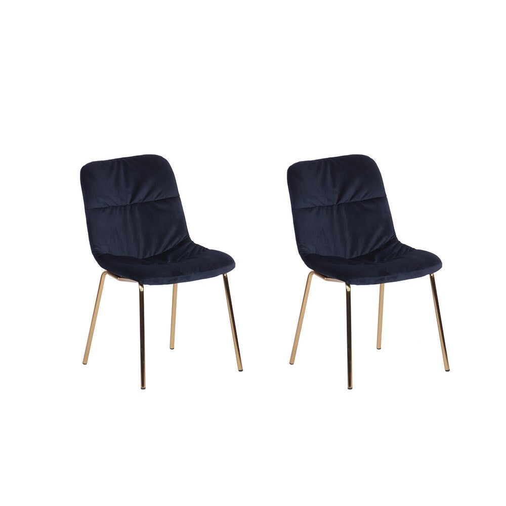 Ace Casual Furniture Wells Velvet Dining Chair (Set of 2)