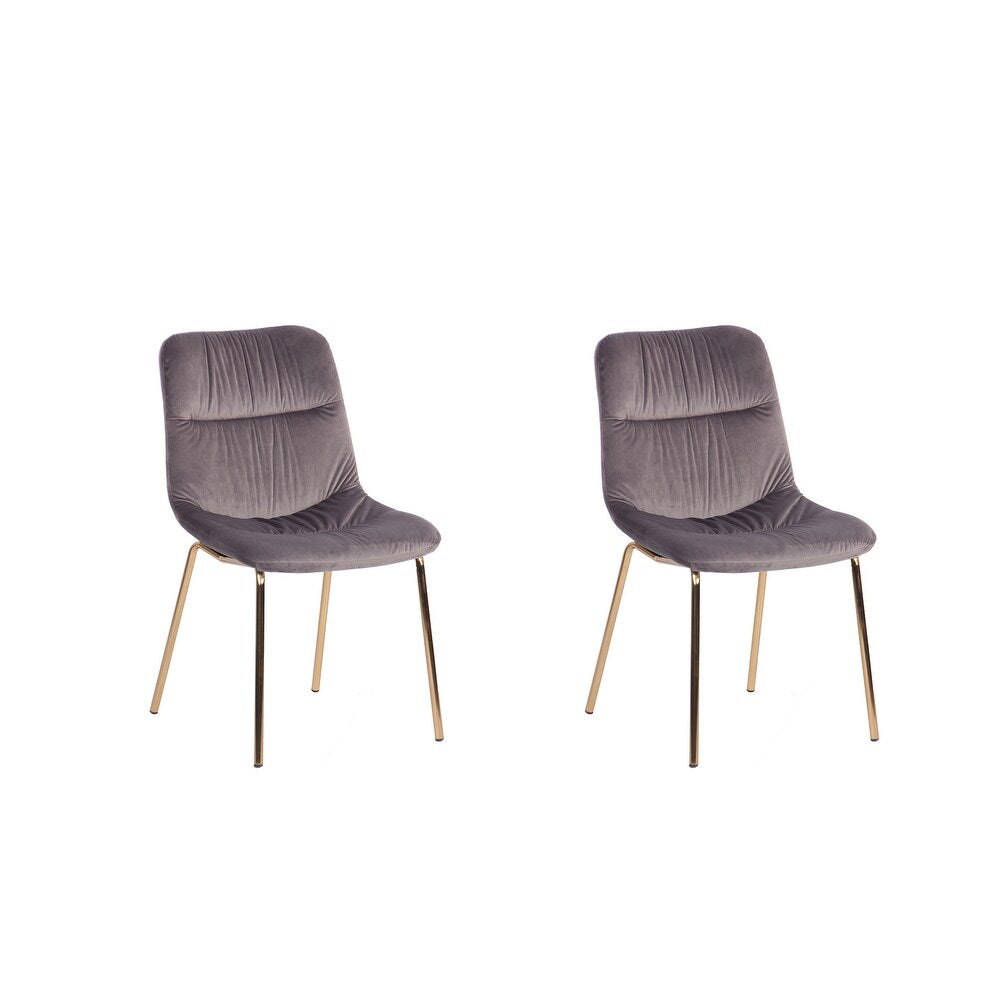 Ace Casual Furniture Wells Velvet Dining Chair (Set of 2)