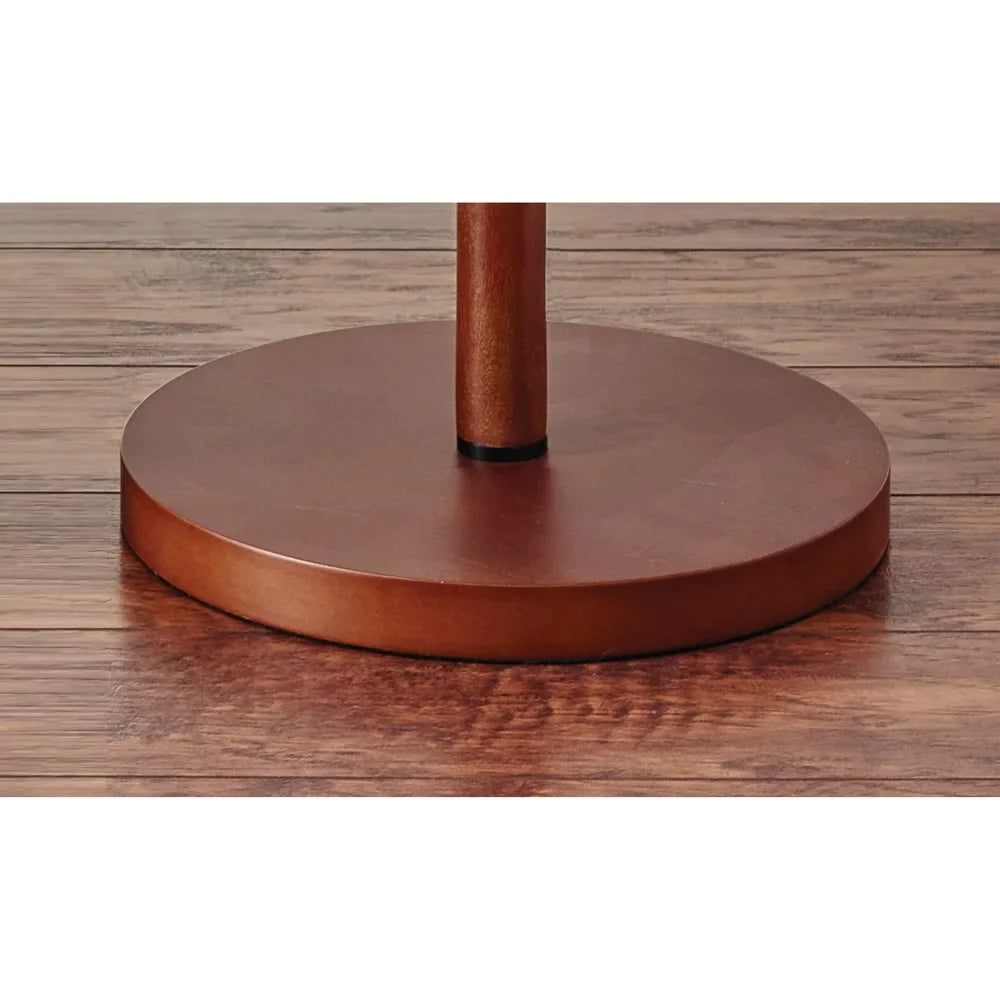 Adesso Hamptons 31-inch Walnut Table Lamp