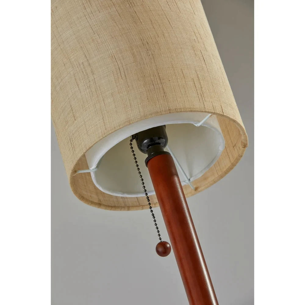 Adesso Hamptons 31-inch Walnut Table Lamp