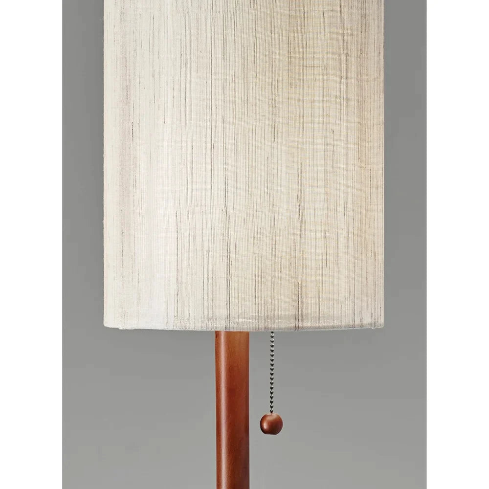 Adesso Hamptons 31-inch Walnut Table Lamp