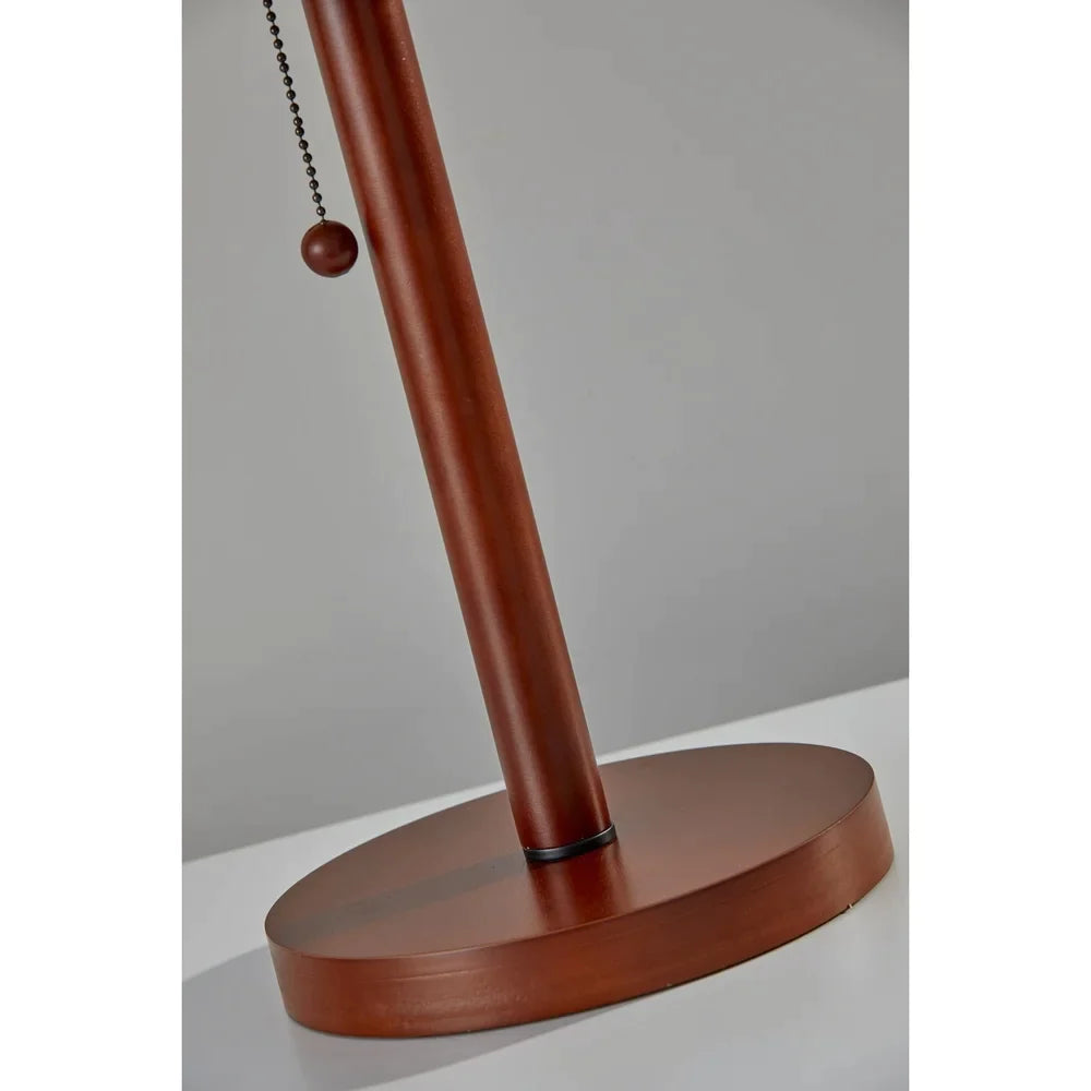 Adesso Hamptons 31-inch Walnut Table Lamp