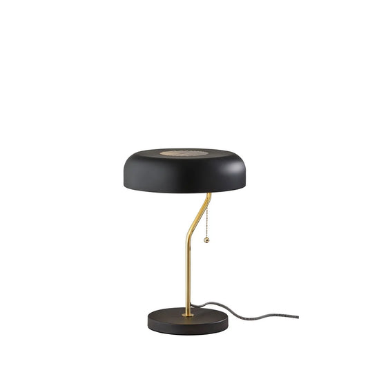 Adesso Matte Black Timothy Table Lamp