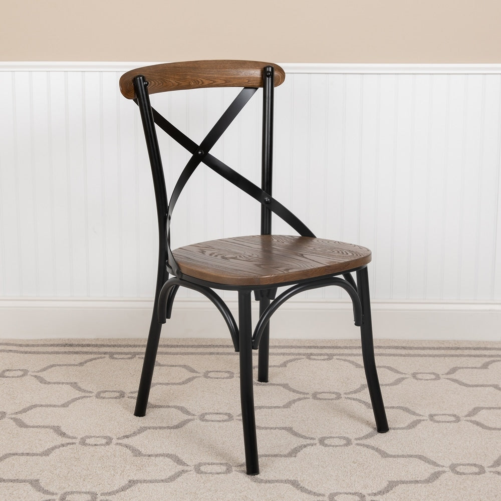 Advantage X-back Chair with Metal Bracing – Joanna Home