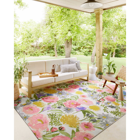 Alexander Home Botanical Garden Indoor / Outdoor Area Rug