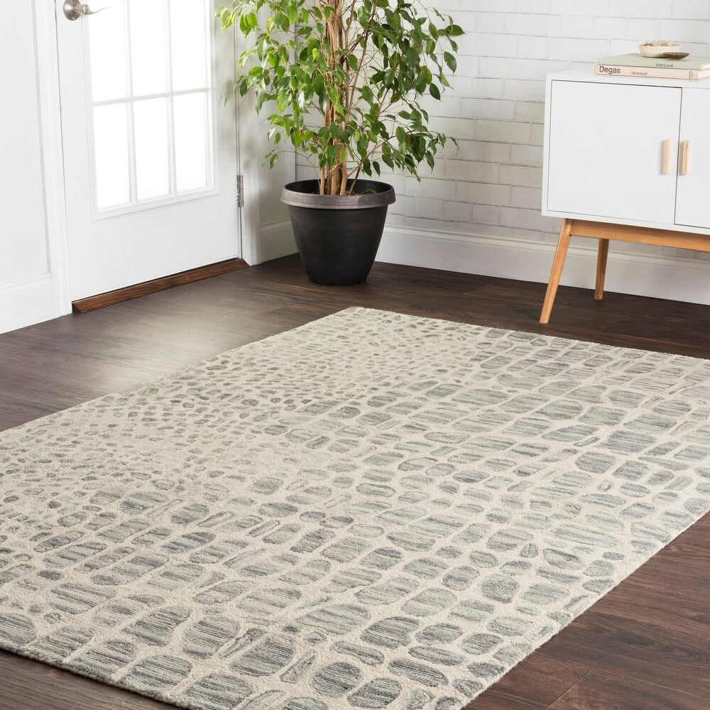 Zawadi Modern Moroccan Wool Soft Area Rug