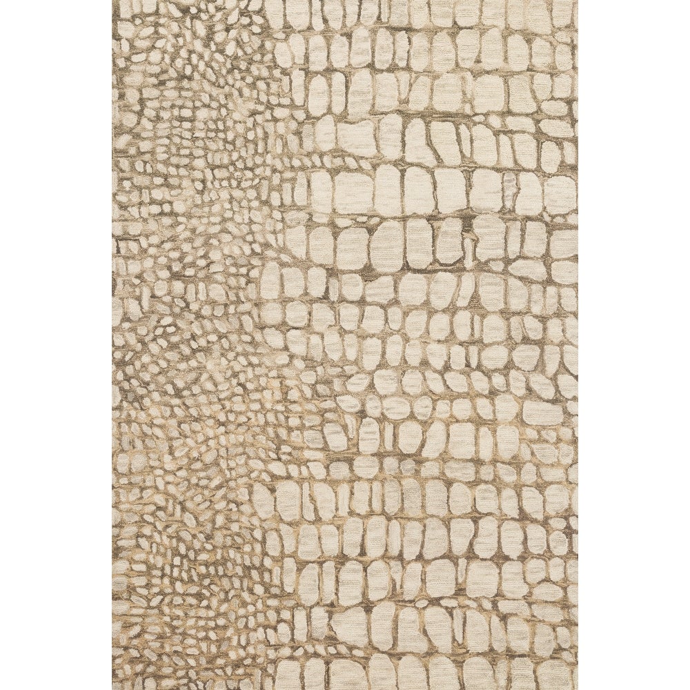 Zawadi Modern Moroccan Wool Soft Area Rug