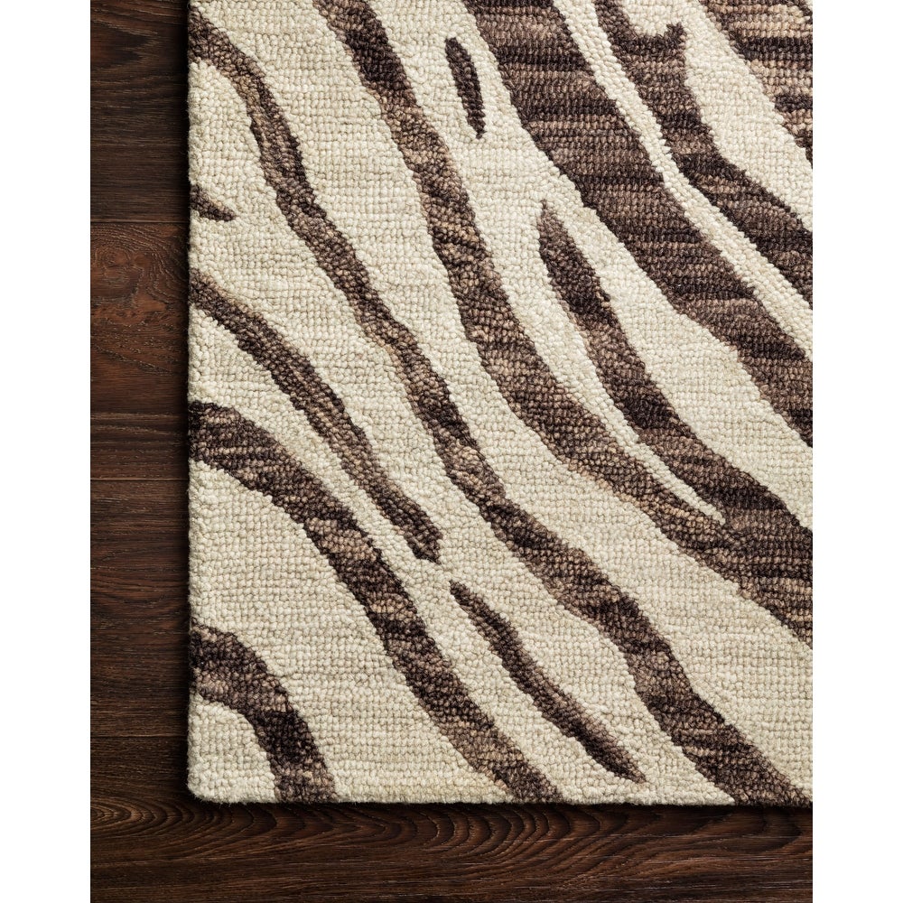 Moroccan Zebra Wool Soft Area Rug