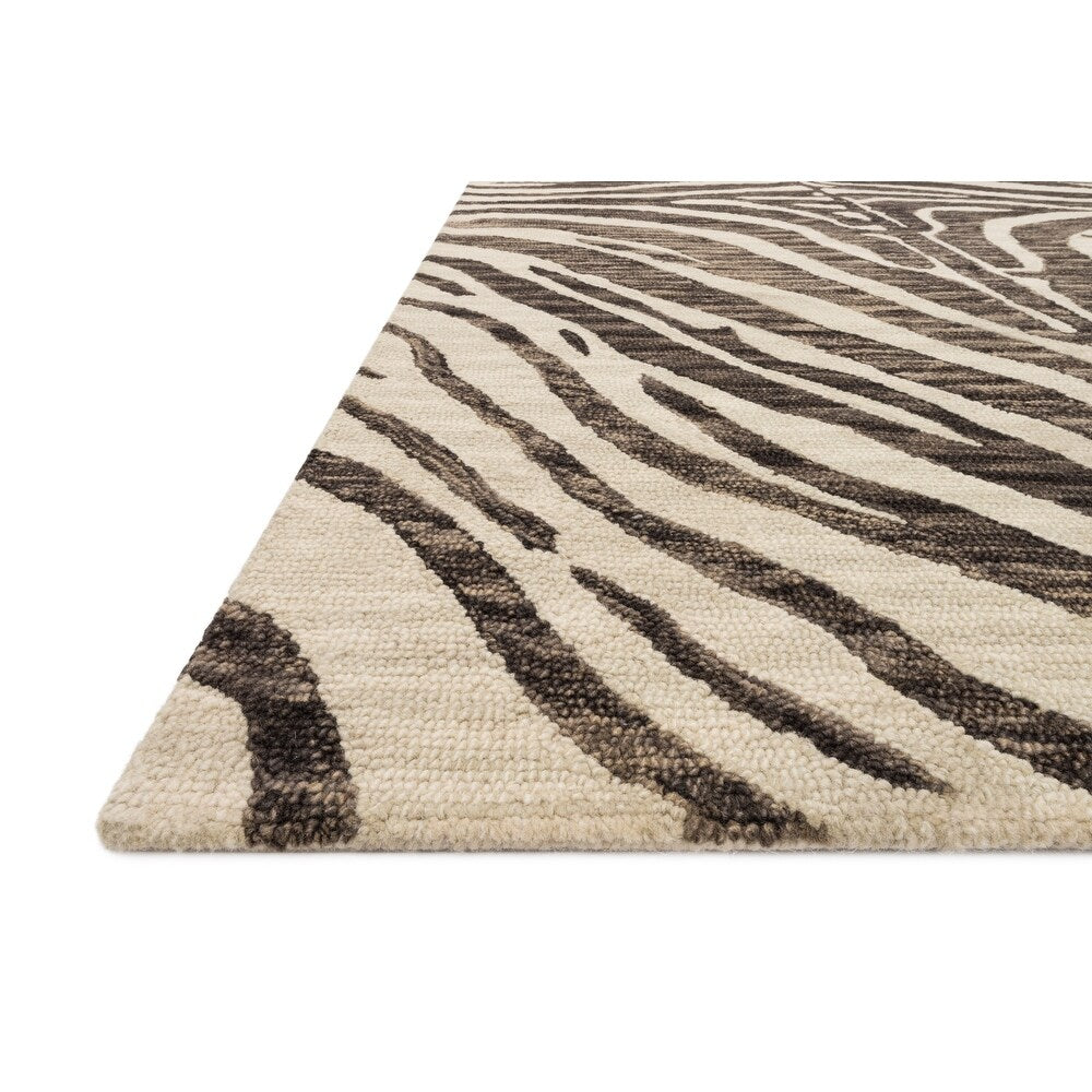 Moroccan Zebra Wool Soft Area Rug