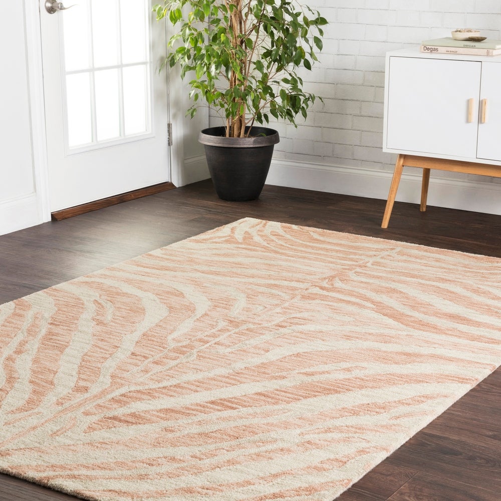 Moroccan Zebra Wool Soft Area Rug