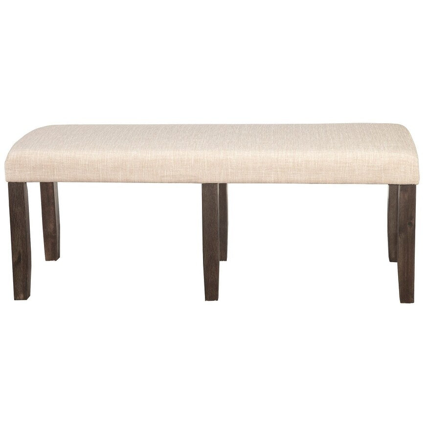 Alpine Furniture Brayden Dining Bench, Espresso