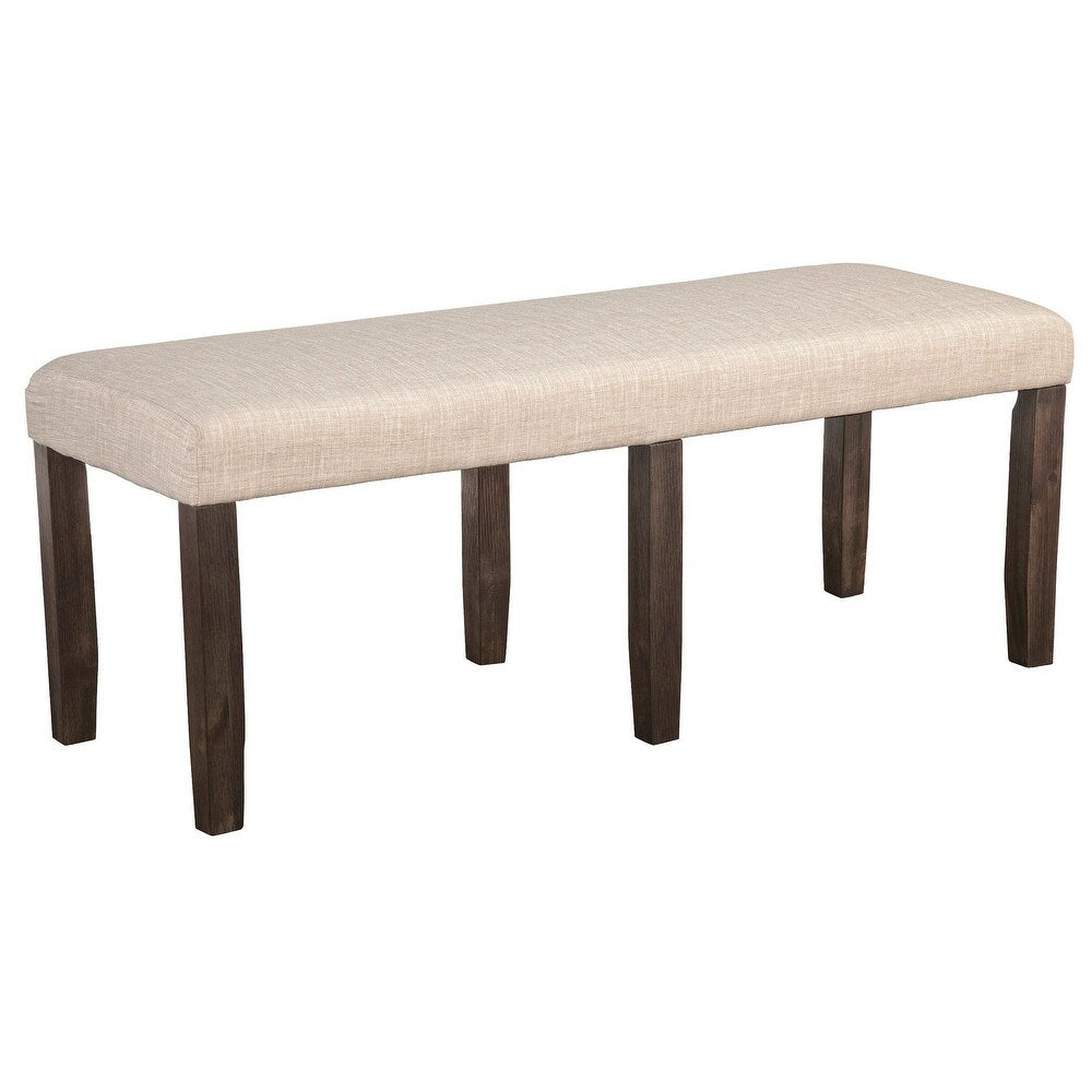 Alpine Furniture Brayden Dining Bench, Espresso