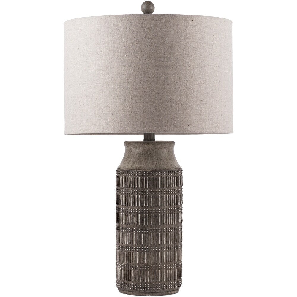 Amiit Textured Global Table Lamp - 26"H x 15"W x 15"D