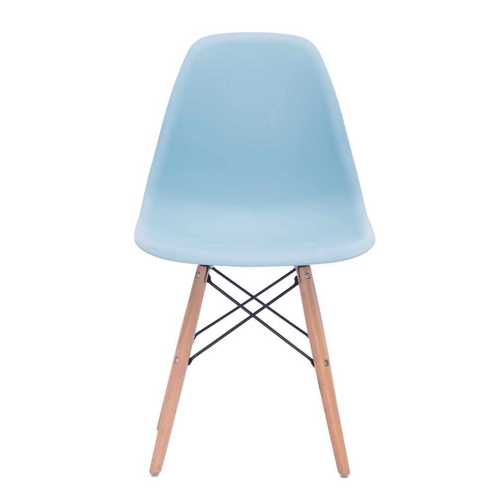 April Mid-Century Dining Chair - White