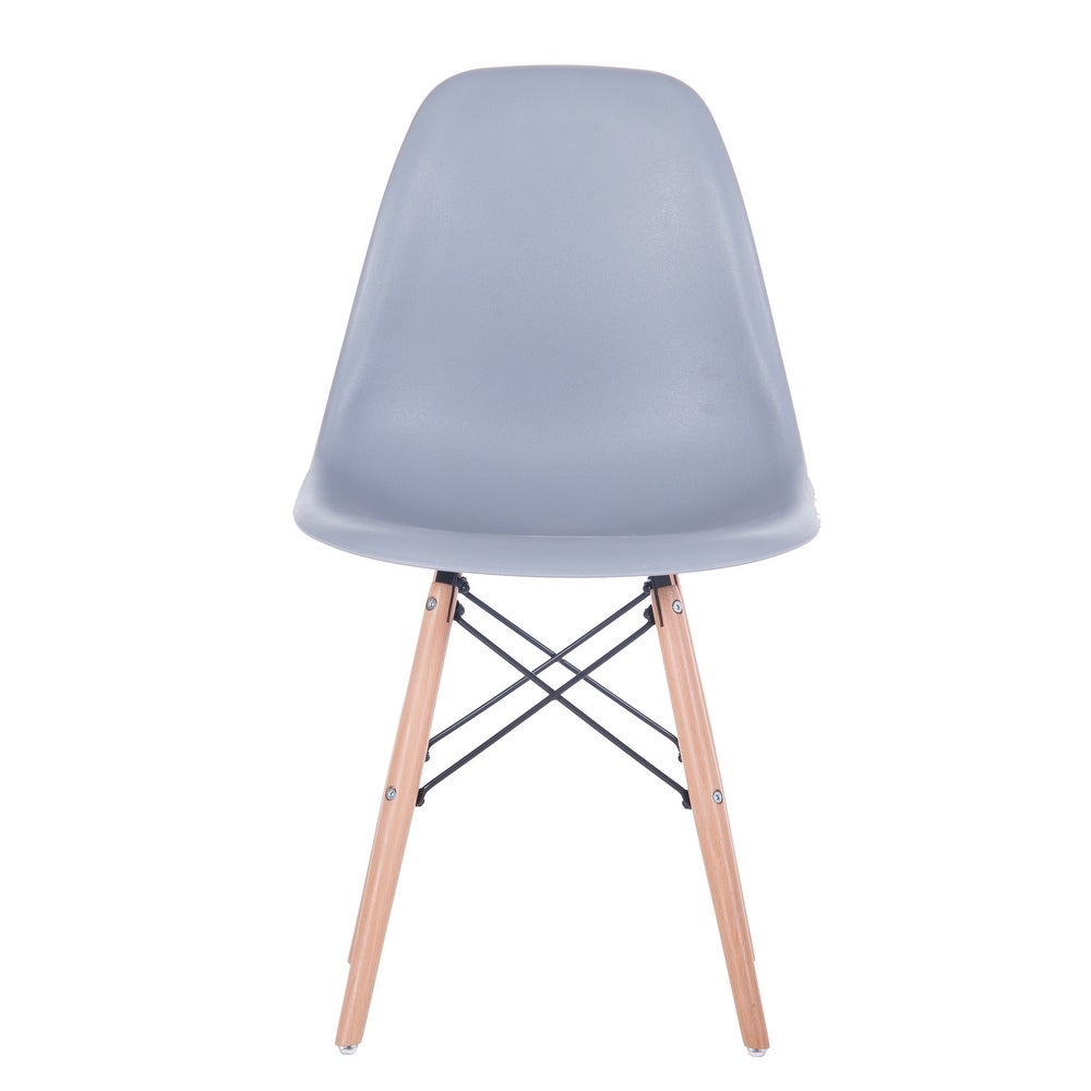 April Mid-Century Dining Chair - White
