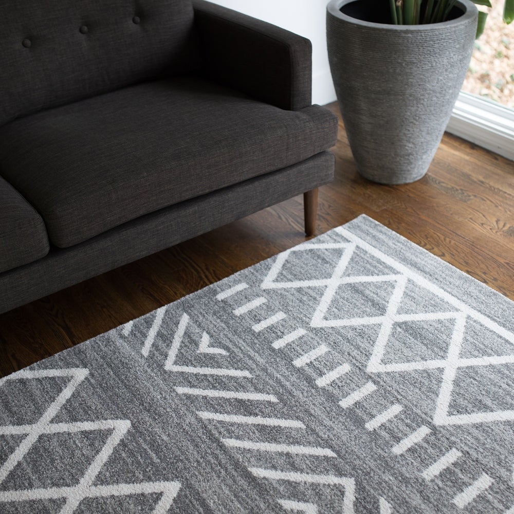 Carrington Salsaker Geometric Indoor Soft Area  Rug