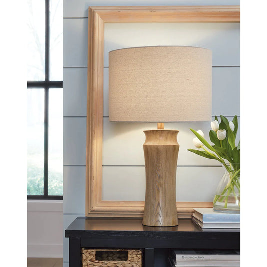 Ashley Furniture Orensboro Brown Table Lamps (Set of 2) - 15"W x 15"D x 26"H