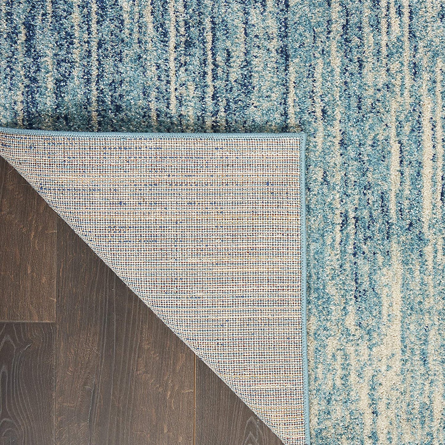 Passion Navy Light Blue Area Rug