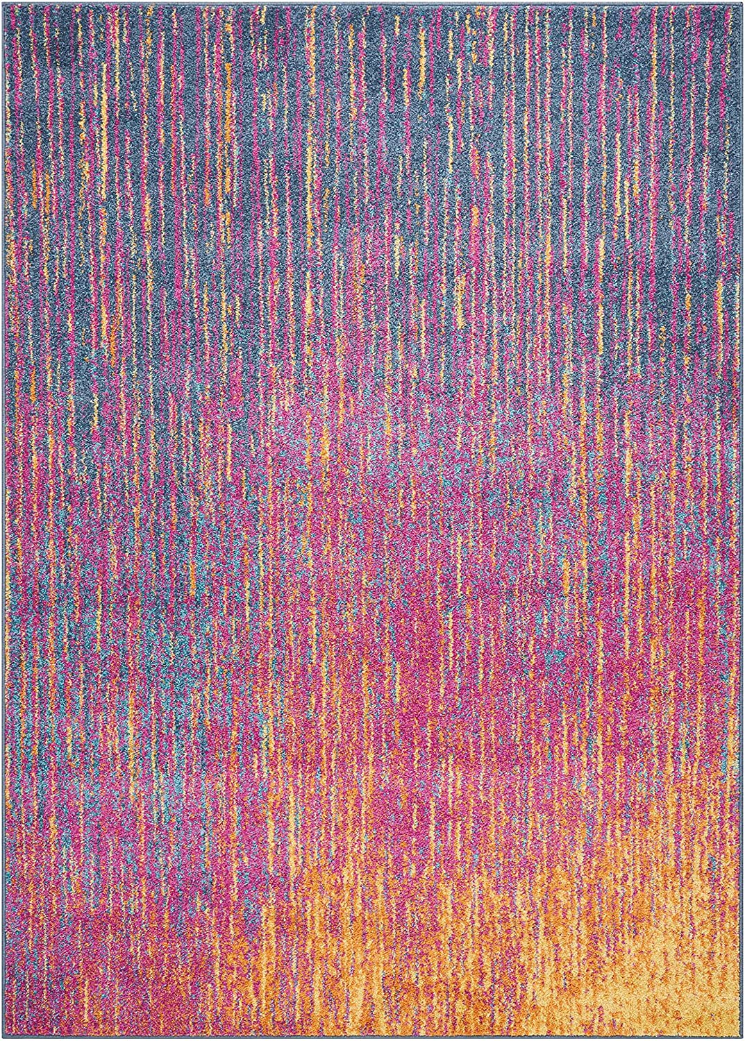 Passion Modern Abstract Colorful Multicolor Area Rug