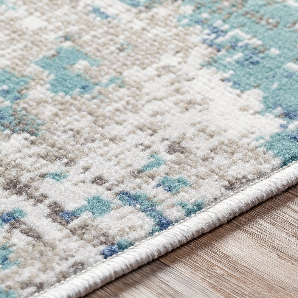 Abstract Industrial Soft Area Rug
