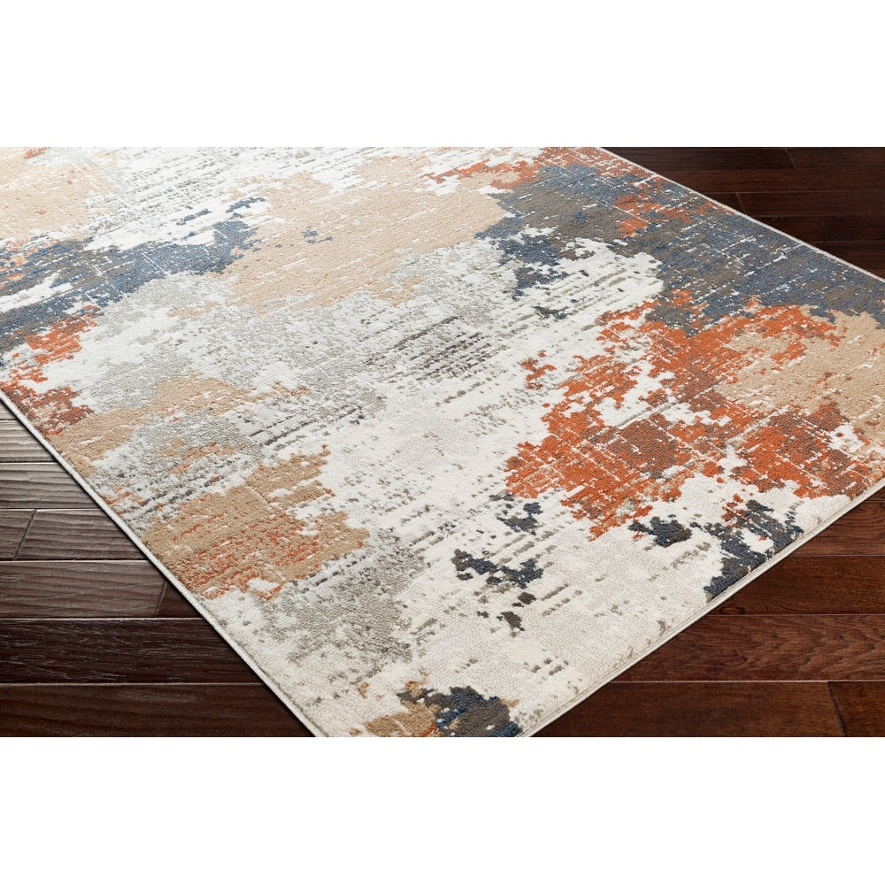 Abstract Industrial Soft Area Rug