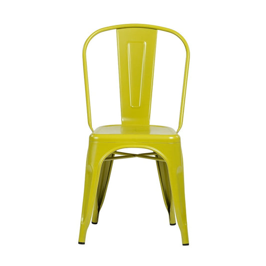 Bastille Side Chair in Chartreuse