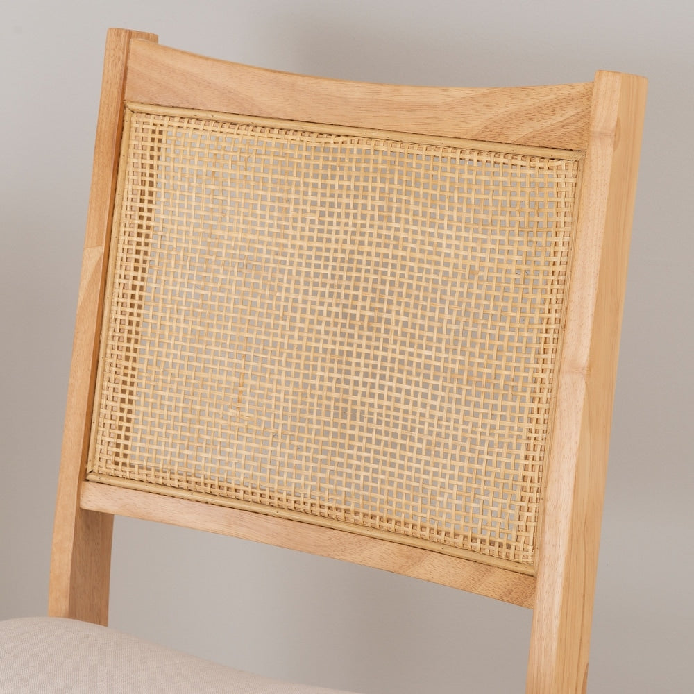 Beulah Rattan Folding Dining Chair