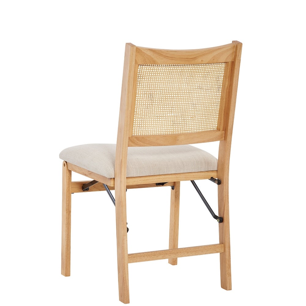 Beulah Rattan Folding Dining Chair