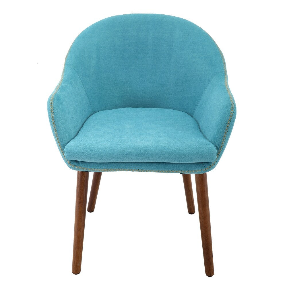 Brage Living Dylan Upholstered Dining Chair - Aqua Blue